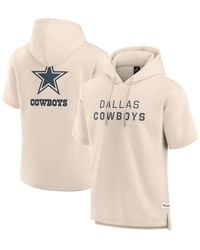 Fanatics - Dallas Cowboys Elements Future Ground Lettering Short Sleeve Pullover Hoodie - Lyst
