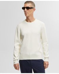 Mode Of One - Regular-fit Crewneck Sweater - Lyst