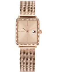 Tommy Hilfiger - Quartz -tone Stainless Steel Bracelet Watch - Lyst