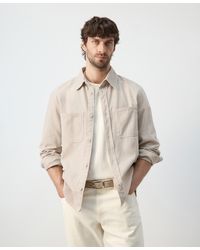 Mango - Pockets Overshirt - Lyst