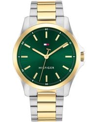 Tommy Hilfiger - Quartz Two-tone Stainless-steel Bracelet Watch - Lyst