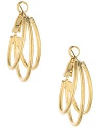 Ettika - Classic Double Ring Hoop - Lyst