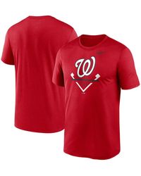 Nike - Washington Nationals Icon Legend Performance T-shirt - Lyst