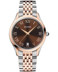 Balmain - Swiss Classic R Two-tone Stainless Steel Bracelet Watch 41mm - Lyst