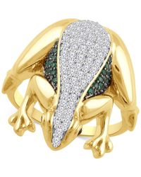 Macy's - Diamond Frog Statement Ring (1/2 Ct. T.w. - Lyst