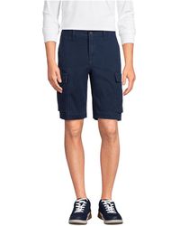 Lands' End - Big & Tall Comfort First Knockabout Traditional Fit Cargo Shorts - Lyst