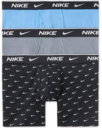 Nike - 3-pk. Dri-fit Essential Cotton Stretch Boxer Briefs - Lyst