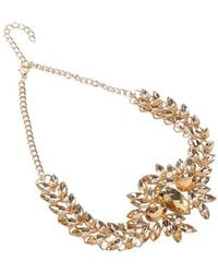 SOH - The Marquise Statement Necklace - Lyst