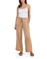Fever - Solid Drawstring Pant - Lyst