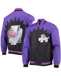 Mitchell & Ness Old English Toronto Raptors Hoodie Sweatshirt in Purple for  Men