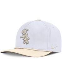 Nike - White/cream Chicago White Sox Pro Performance Snapback Hat - Lyst