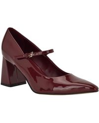 Calvin Klein - Naprina Block Heel Mary Jane Pumps - Lyst