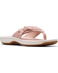 Clarks - Cloudsteppers Breeze Dalia Sandals - Lyst