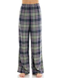 Roudelain - Open Leg Flannel Sleepwear Pants - Lyst