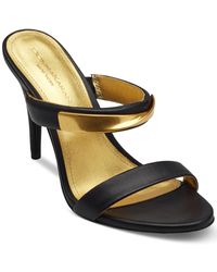 Donna Karan - Sabina Double Band Slide Stiletto Heel Dress Sandals - Lyst