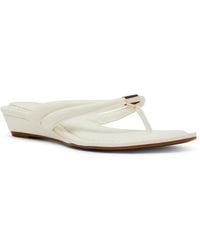 Anne Klein - Bari Slip-on Wedge Sandals - Lyst