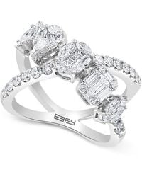 Effy - Effy Diamond Multi-shape Crossover Ring (1-5/8 Ct. T.w. - Lyst