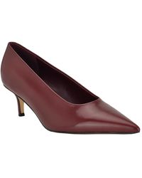 Calvin Klein - Voneta Kitten Heel Pumps - Lyst