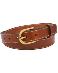 Fossil - D-link Belt - Lyst