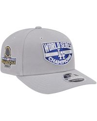 KTZ - Los Angeles Dodgers 2024 World Series Champions 9seventy Adjustable Hat - Lyst