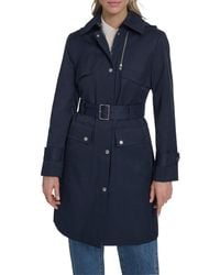 Cole Haan - Cotton Rain Trench Coat - Lyst