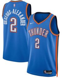 Nike - Shai Gilgeous-alexander Oklahoma City Thunder Swingman Jersey - Lyst