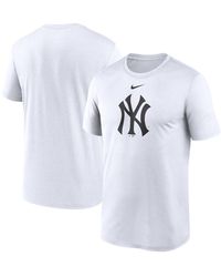 Nike - White New York Yankees Big And Tall Logo Legend Performance T-shirt - Lyst