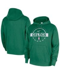 Nike - Boston Celtics 2025/26 Authentic Practice Club Pullover Hoodie - Lyst