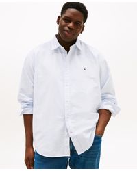 Tommy Hilfiger - Big & Tall Relaxed Fit Heritage Stripe Long Sleeve Button-down Oxford Shirt - Lyst