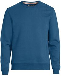 Lands' End Tall Long Sleeve Serious Sweats Crewneck Sweatshirt in Gray ...