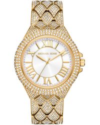 Michael Kors - Camille Three-hand Stainless Steel Watch 43mm - Lyst