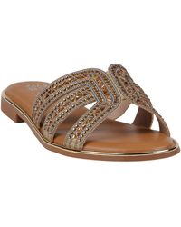 Gc Shoes - Clara Embellished Flat Sandals - Lyst