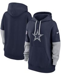 Nike - Dallas Cowboys 2024 Sideline Essential Fleece Pullover Hoodie - Lyst