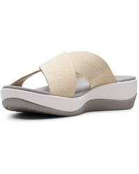 clarks arla rae slide sandal