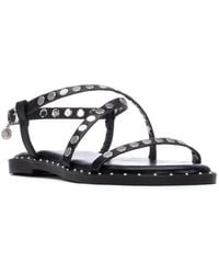 Xti - Studded Strappy Sandals - Lyst