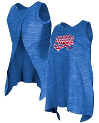 KTZ - Buffalo Bills Space Dye Active Tank Top - Lyst