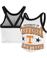 '47 - Tennessee Volunteers Energize Sporty Cropped Racerback Tank Top - Lyst