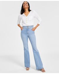 INC International Concepts - High-rise Flare-leg Jeans - Lyst