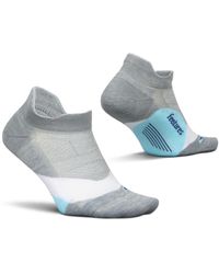 Feetures - Elite Light Cushion No Show Tab Ankle Socks - Lyst
