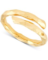 Macy's - Polished Bypass Statement Ring - Lyst