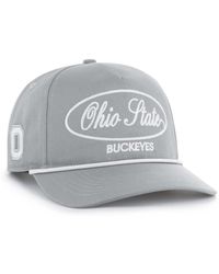 '47 - Ohio State Buckeyes Contemporary Basics Foundational Rope Hitch Adjustable Hat - Lyst