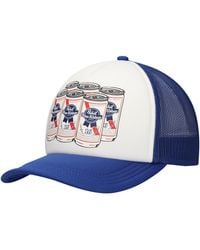 Lids - White Pabst Blue Ribbon Cans Foam Trucker Adjustable Hat - Lyst