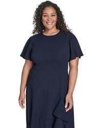 Calvin Klein Plus Size Cable Knit Sweater Dress in Natural | Lyst Calvin Klein Plus Size Cable Knit Sweater Dress in Natural | Lyst