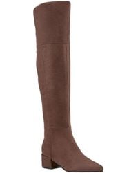Marc Fisher - Lottie Pointy Toe Over The Knee Dress Boots - Lyst