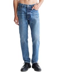Calvin Klein - Standard Straight-fit Stretch Jeans - Lyst