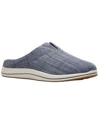 Clarks - Cloudsteppers Breeze Amelia Mules Flats - Lyst