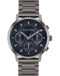 Calvin Klein - Gauge Ionic Plated Steel Bracelet Watch - Lyst