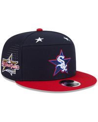 KTZ - Navy/red Chicago White Sox 2025 Mlb All-star Game Workout Side Patch 9fifty Snapback Hat - Lyst