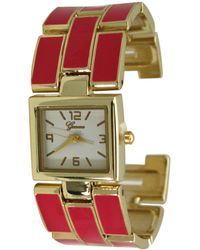 Olivia Pratt - Gold Details Bangle Bracelet Watch - Lyst