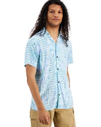 American Rag Bandana Print Shirt in Blue for Men